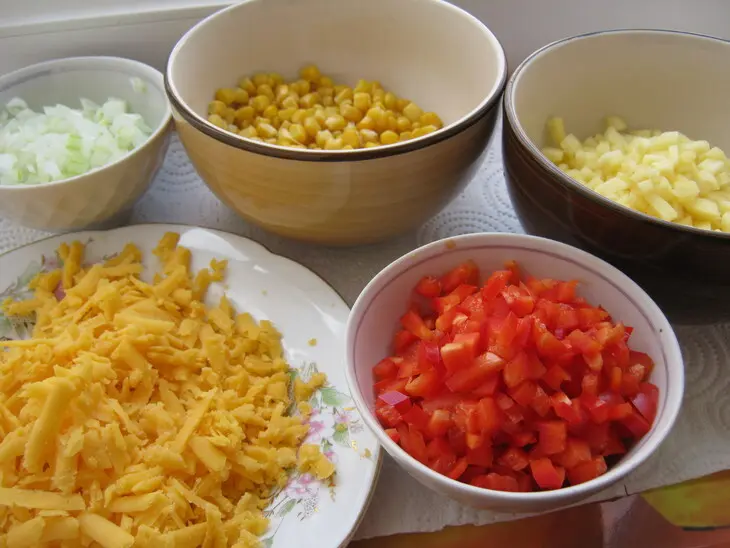 Пицца из картофеля  // potato pizza: шаг 2
