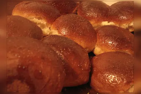 Булочки "bollitos " - "облака - белокрылые лошадки" для нашей тани!!!!: шаг 10