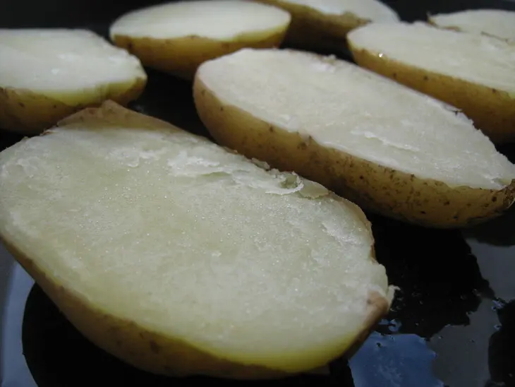 Пицца из картофеля  // potato pizza: шаг 4