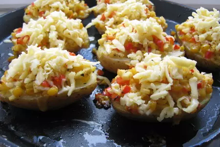 Пицца из картофеля  // potato pizza: шаг 7