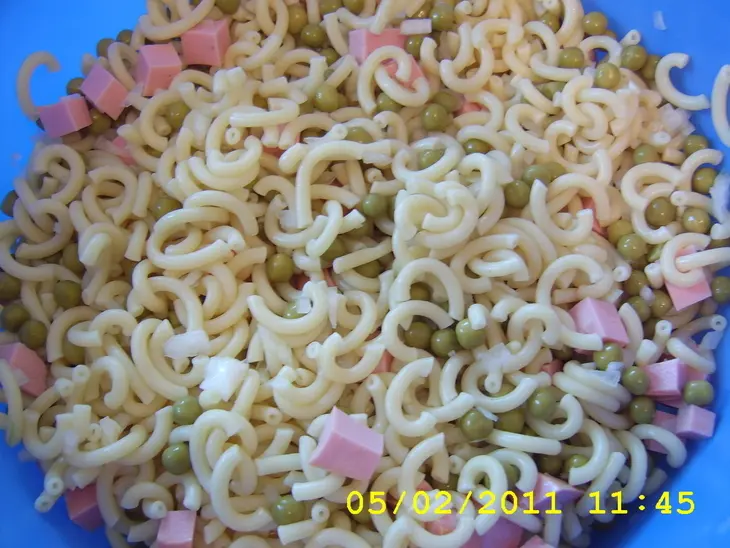 Nudelsalat (макаронный салат).: шаг 5