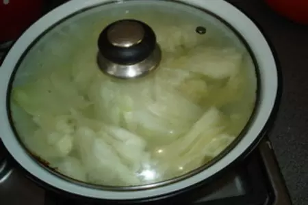 Зразы капустные с грибами: шаг 2