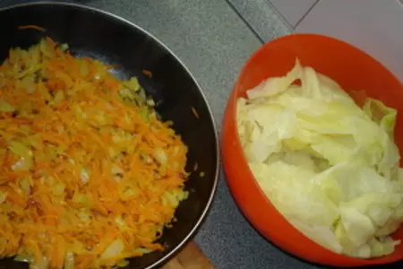 Зразы капустные с грибами: шаг 3