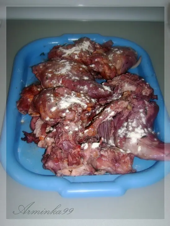 Папарделле с соусом из кролика: шаг 6