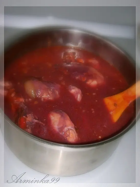 Папарделле с соусом из кролика: шаг 8