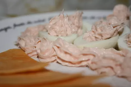 Завтрак "сердечко из лососевого мусса": шаг 6