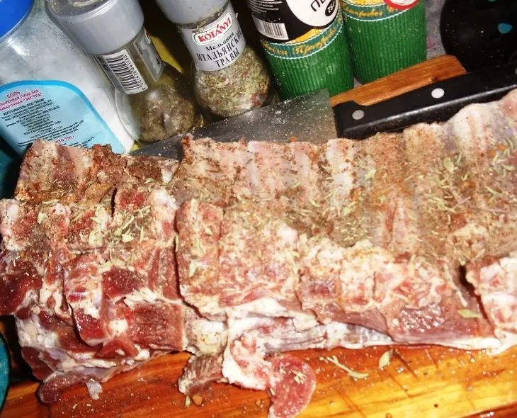 Баранина с рисом запечённая в  духовке: шаг 1