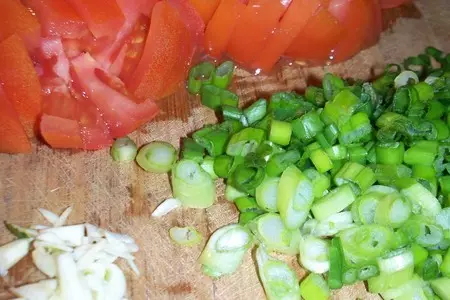 Fettuccelle   с  креветками и устрицами в сырном соусе.: шаг 6