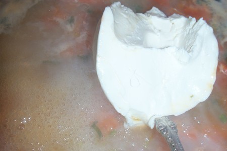 Fettuccelle   с  креветками и устрицами в сырном соусе.: шаг 12