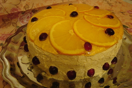 Нежный торт с лимонным кремом: шаг 5