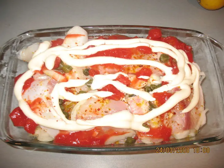 Морской язык под шубой: шаг 2