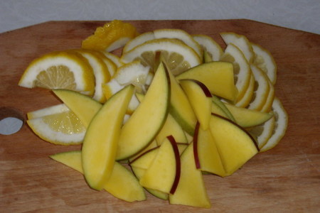 Варенье  лимоны + манго: шаг 2