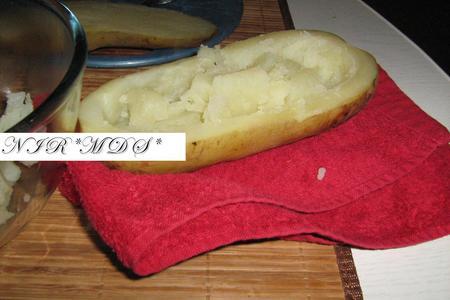 Картофель печёный с грибами....: шаг 7