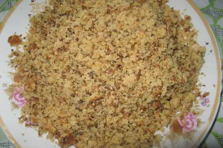 Торт с халвой и кунжутом: шаг 3