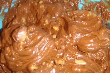 Шоколадный кекс с грецкими орехами.: шаг 3