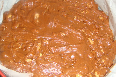 Шоколадный кекс с грецкими орехами.: шаг 4