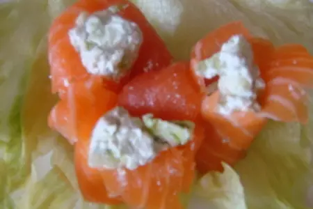 Форель с голубым сыром: шаг 3