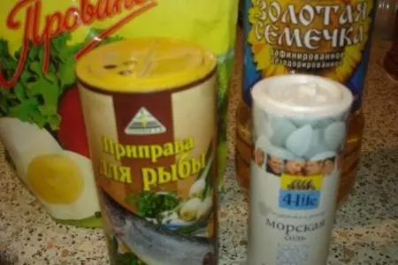Камбала запеченая: шаг 1