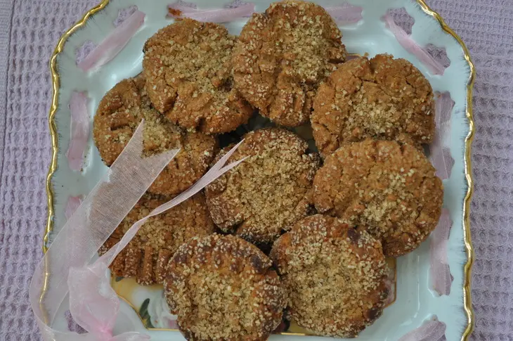 "cookies elvis" печенюшки из арахисовой пасты: шаг 1
