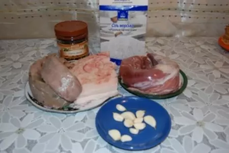 Мясной рулет с языком: шаг 1