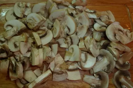 Фузилли с курицей и грибами в соусе с гарам масалой: шаг 2