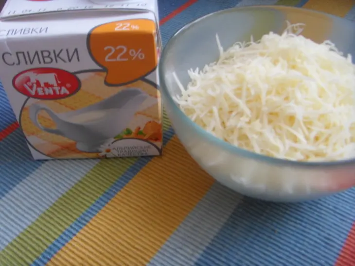 Тальятелле грибные  альфредо: шаг 8