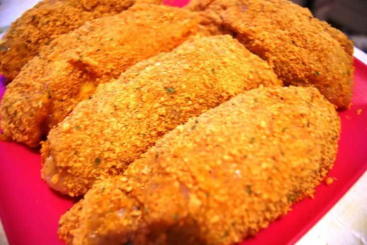 Рулетики из куриных грудок: шаг 8