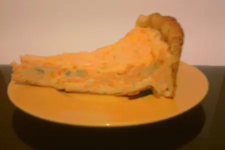 Torta con zucca e gorgonzola: шаг 1