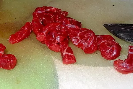 Мясное сердце для влюбленных: шаг 2