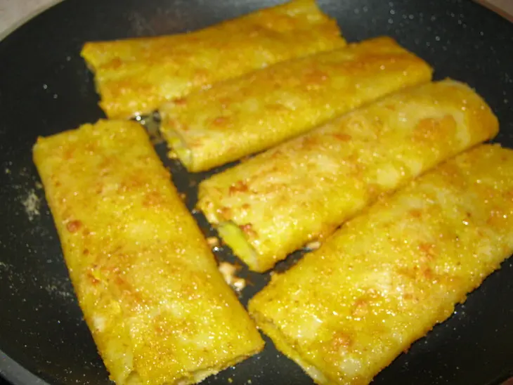 Pasta cannelloni с грибами и курицей "сюрприз": шаг 4