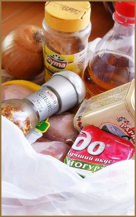 Барбекю из курицы: шаг 1