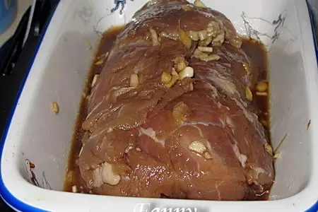 Мясной салат с сельдереем и виноградом: шаг 5