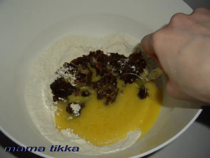 Финиково-банановый торт: шаг 5