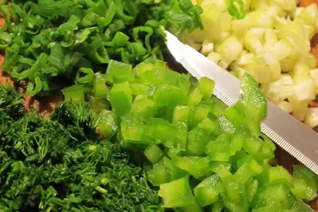 Канапе с печенью и беконом и канапе с мясом краба: шаг 2