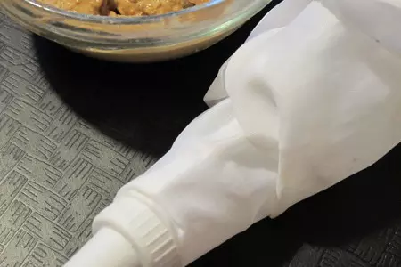 Канапе с печенью и беконом и канапе с мясом краба: шаг 6