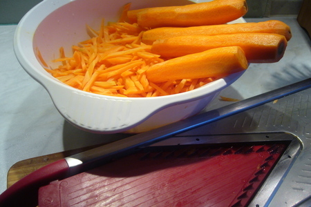 Острый салат-закуска из моркови: шаг 2