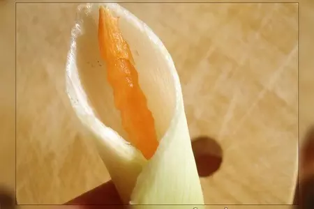 Салат "рис с морепродуктами" с овощными "изысками" в виде украшательств - для влк: шаг 20
