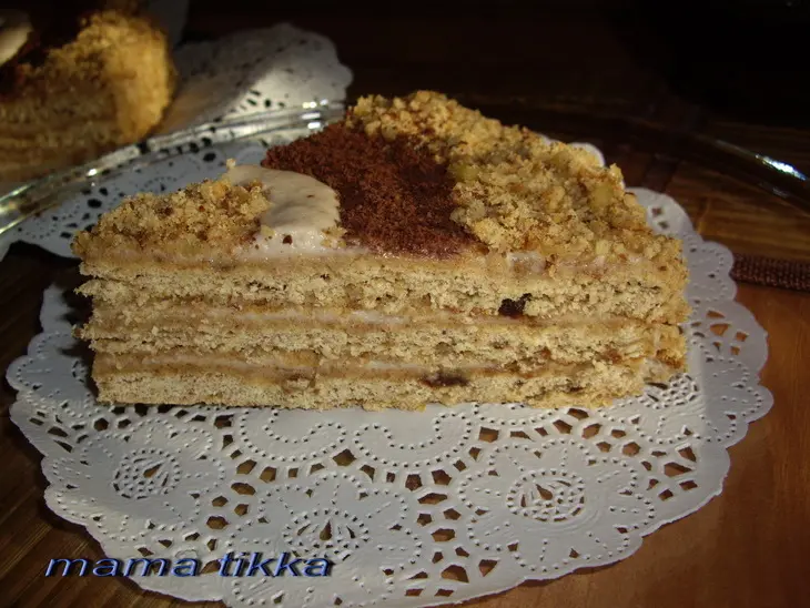 Финиково-банановый торт: шаг 17
