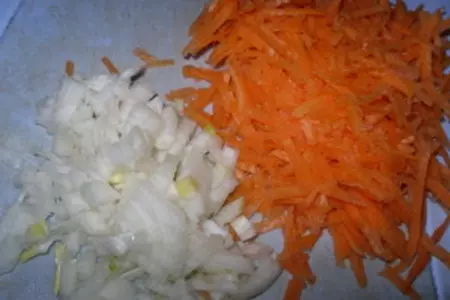Рулетики из рыбы с овощами (дуэль.влк): шаг 1