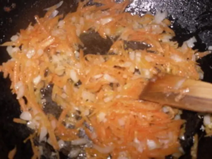 Рулетики из рыбы с овощами (дуэль.влк): шаг 2