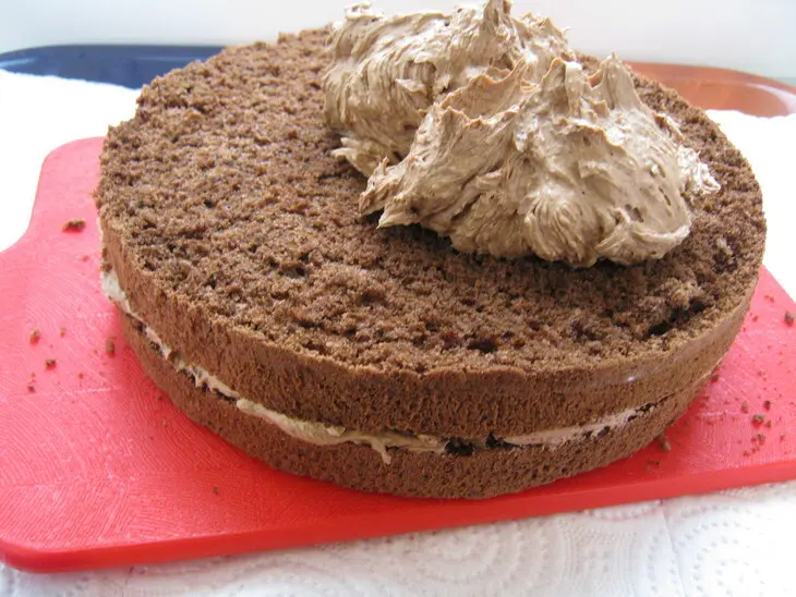 Тортик с виноградом (torte with grapes): шаг 4