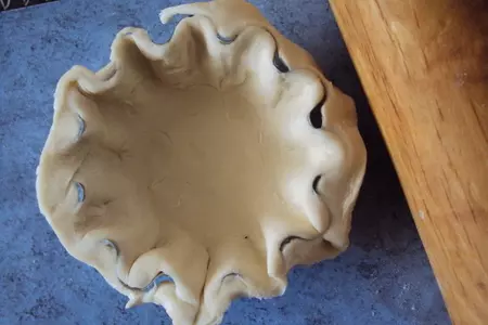 Корзиночки с творожным кремом и клубникой: шаг 5