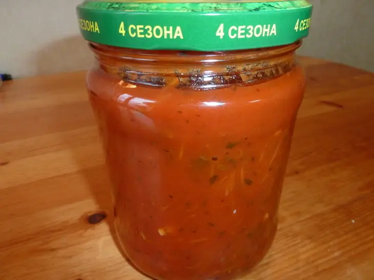 Перцы фаршированные говядиной и диким рисом. подаем с густым томатным соусом.: шаг 4