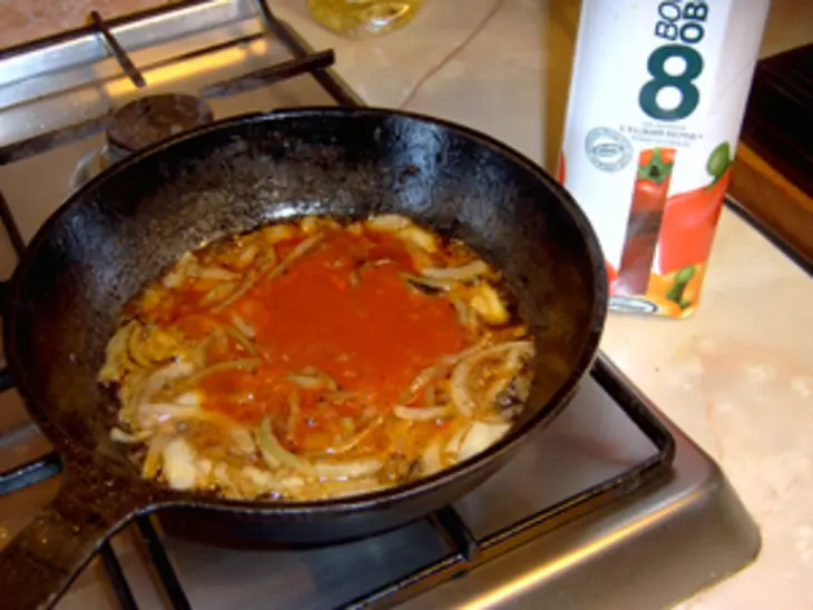 Куриные бедрышки под шоколадным соусом: шаг 3