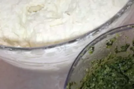 Сырный паштет с соусом песто: шаг 4