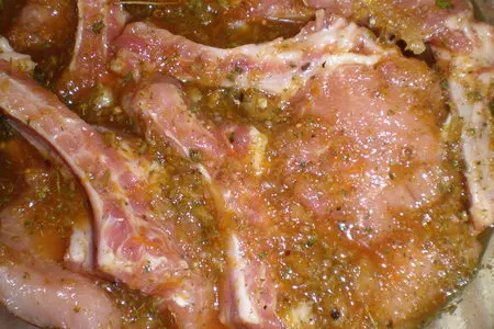 Котлеты из свинины на косточке в кунжутно-маковой панировке: шаг 5