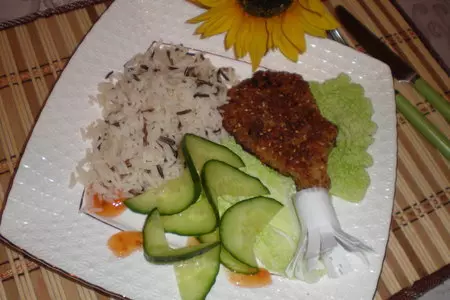 Котлеты из свинины на косточке в кунжутно-маковой панировке: шаг 8