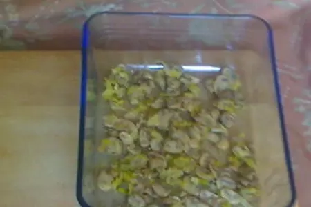Вегетарианская лазанья(с творогом и грибами): шаг 3