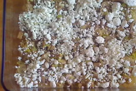 Вегетарианская лазанья(с творогом и грибами): шаг 6