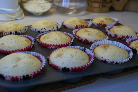 World's easiest jam-filled muffins (кексы с джемом внутри) :s: шаг 12